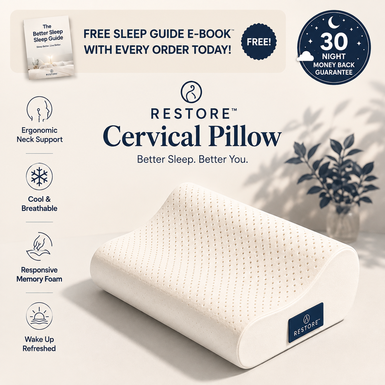 Restore Cervical Pillow